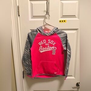Youth Girls Under Armour Cold Gear Boston Red Sox Hoodie